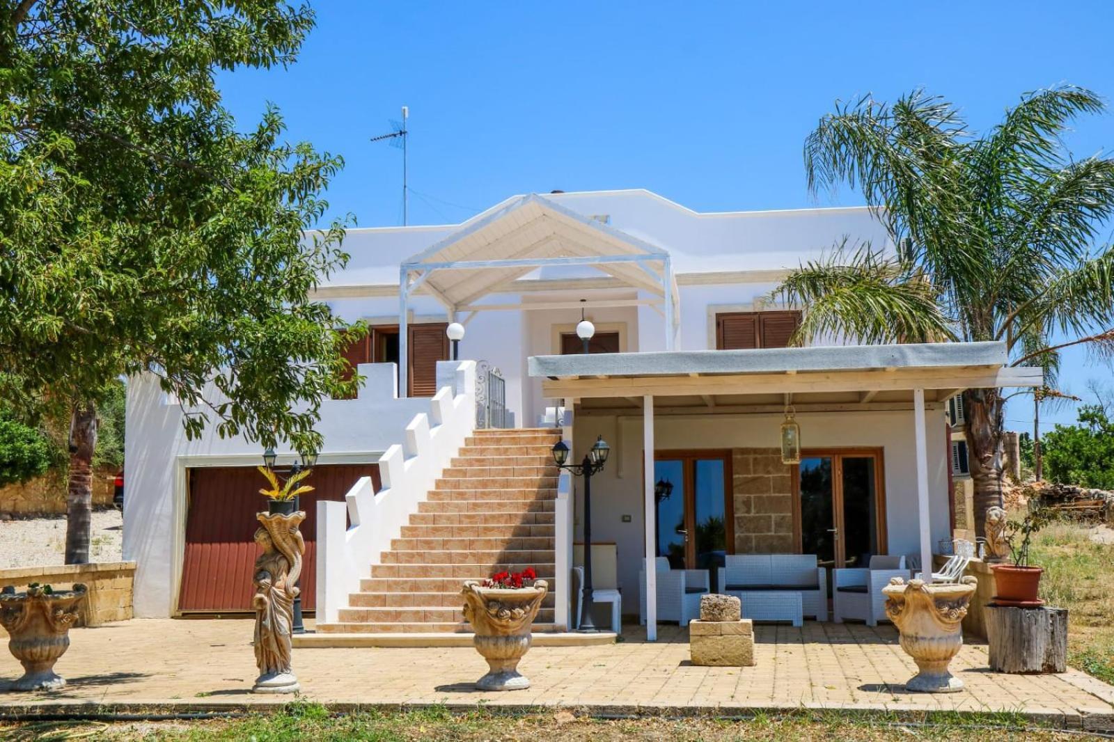 Villa Vista Mare Panoramica, Trullo E Piscina Esclusiva Алисте Екстериор снимка